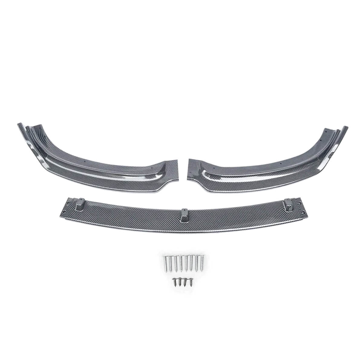 For 2013-2018 BMW 3 Series F30 F31 NON M-Sport Front Lip Splitter Fits Sportline Carbon Fibre Look