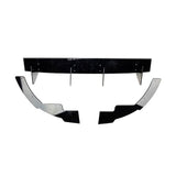 For 2021-2023 VW Golf 8 MK8 Rear Diffuser Gloss Black