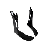 Front Lip For 2015-2017 Ford Mustang Front Bumper Lip Splitters Gloss Black