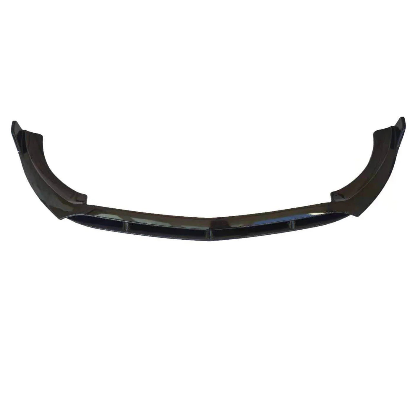 For 2015-2021 Mercedes-AMG C63 C63S B Style Front Bumper Lip Splitter Gloss Black