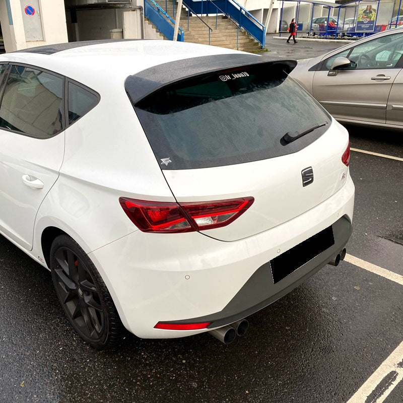 Roof Spoiler for 2012-2020 Seat Leon MK3 MK3.5 Rear Spoiler Gloss Black