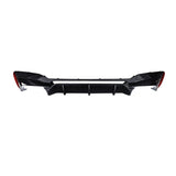 Rear Diffuser For 2017-2023 BMW 5 Series G30 G31 G38 M Sport Rear Bumper Lip Gloss Black