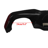 For 2017-2023 BMW 5 Series G30 G31 G38 M Sport Rear Diffuser Gloss Black