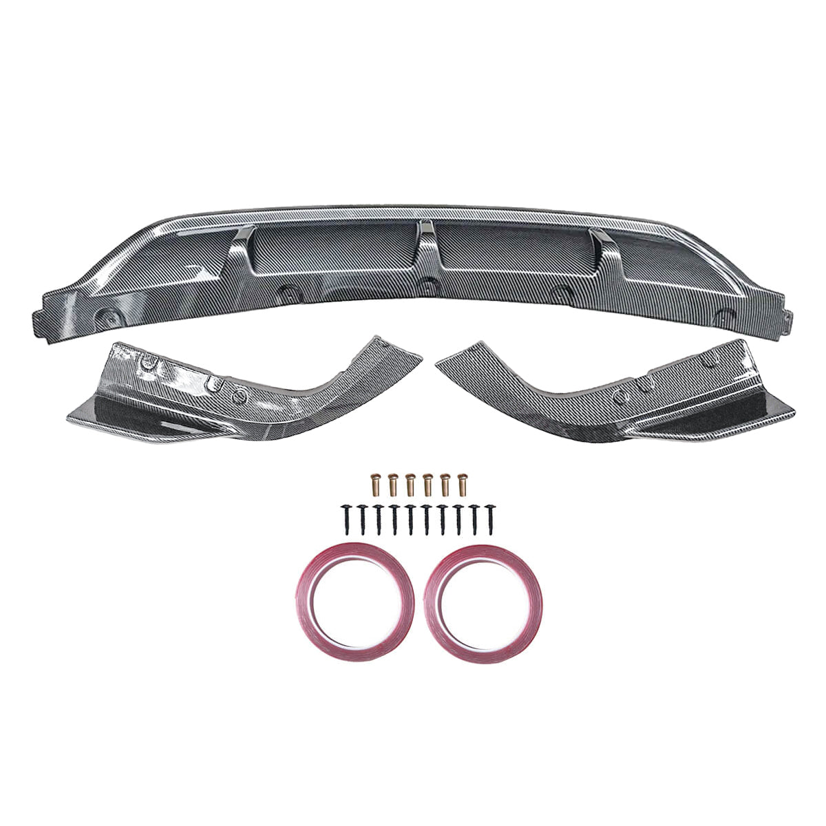 For 2019-2023 BMW X5 G05 M-Sport Rear Diffuser Carbon Fibre look