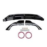 For 2019-2023 BMW X5 G05 M-Sport Rear Diffuser Gloss Black