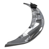 For 11-16 BMW 5 Series F10 M Sport Front Lip 2 Pieces Carbon Fiber Look Style