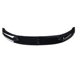 For 11-16 BMW 5 Series F10 M Sport Front Lip 2 Pieces Gloss Black Style