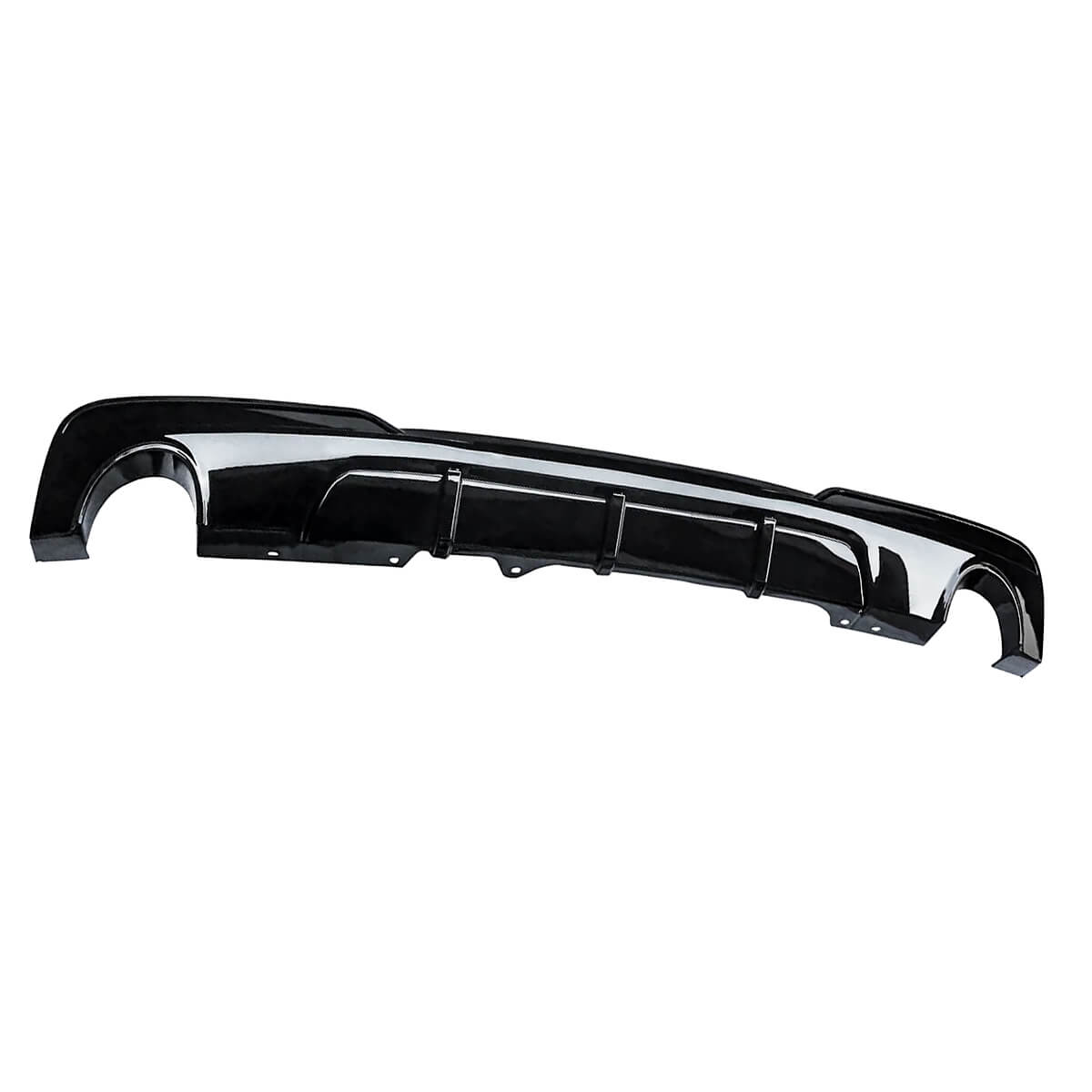 Rear Diffuser For 2011-2017 BMW 5-Series F10 F11 535d 535i M Sport Rear Bumper Lip Gloss Black