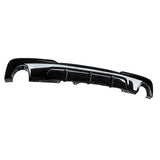 Rear Diffuser For 2011-2017 BMW 5-Series F10 F11 535d 535i M Sport Rear Bumper Lip Gloss Black
