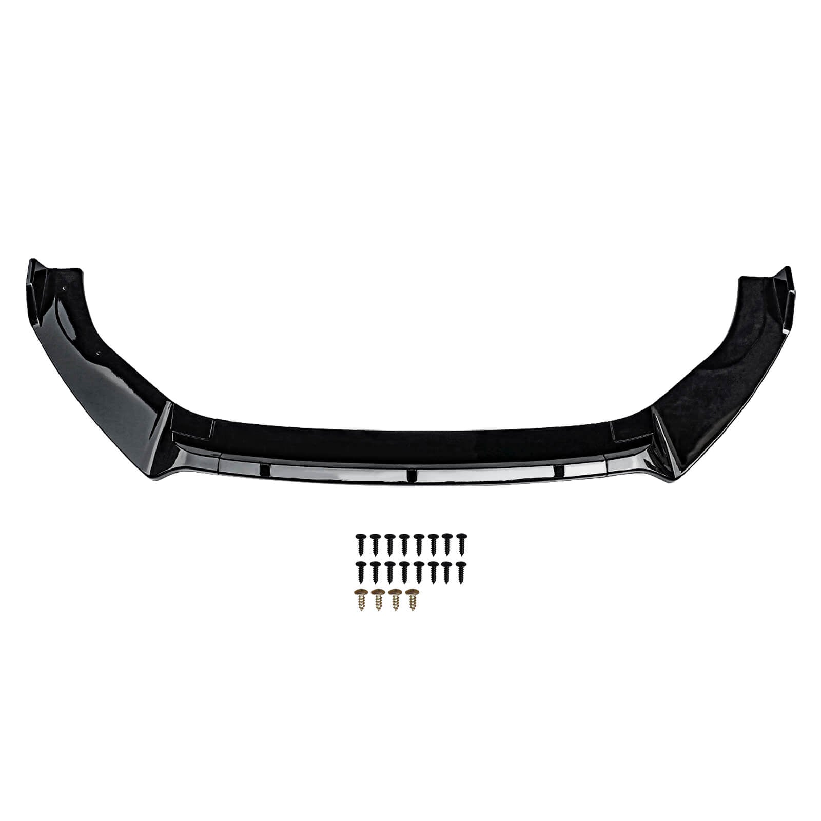 Front Bumper Lip Splitter For VW Golf MK7 MK7.5 R GTD GTI TSI TDI 2013-2020 Gloss Black