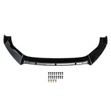Front Bumper Lip Splitter For VW Golf MK7 MK7.5 R GTD GTI TSI TDI 2013-2020 Gloss Black