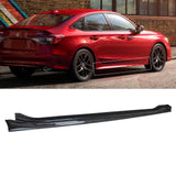 MMO For 2022 2023 2024 Honda Civic 11th Gen ABS Side Rocker Panel Extension Lips Side Skirts