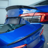 MMOMOTORSPORT Rear Spoiler For 2022 2023 2024 Honda Civic 11th Sedan OEM Style Trunk Wing