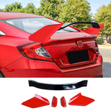 MMO For 2016-2021 10th Generation Honda Civic Sedan JDM Style Spoiler
