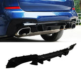 Rear Diffuser For 2018-2021 BMW G01 X3 M-Sport M40i Rear Bumper Lip Gloss Black