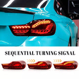 MMO Rear Lamps For BMW 4 Series F32 F36 F82 F83 Red OLED GTC CS Style Tail Lights