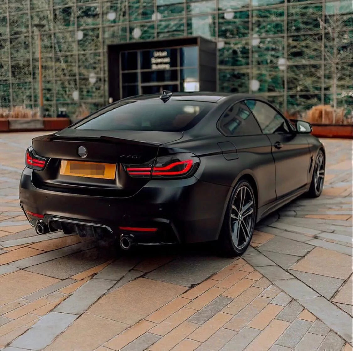 Rear Spoiler For BMW F80 M3 3 Series 320i 325i 335i 340i Sedan M4 Style Trunk Wing Gloss Black
