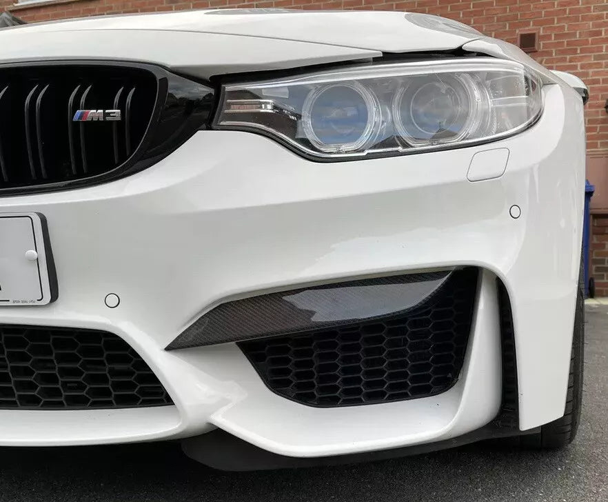 MMO For 2015-2020 M3 M4 F80 F82 F83 Front Bumper Upper Splitter Spoiler Lip Dry Carbon Fibre