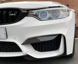 MMO For 2015-2020 M3 M4 F80 F82 F83 Front Bumper Upper Splitter Spoiler Lip Dry Carbon Fibre