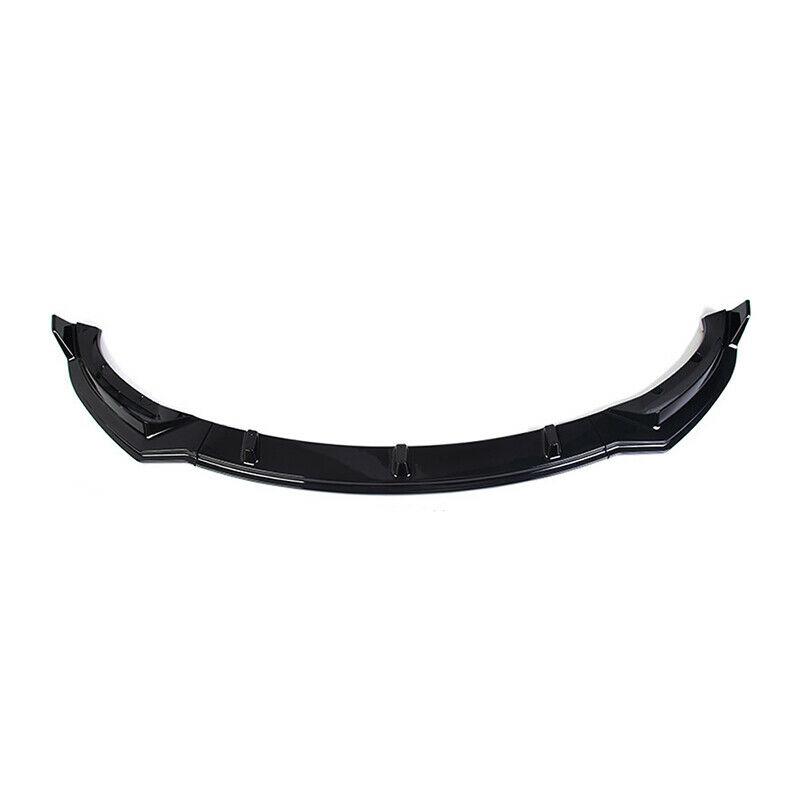 MMOMOTORSPORT Front Lip For 2017-2023 Tesla Model 3 Sedan ABS 3 Pieces Front Chin Splitter