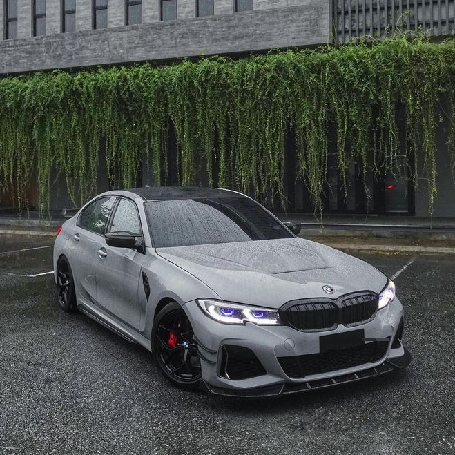 For 2019-2023 BMW 3 Series G20 G28 M Sport Front Bumper Lip Splitter