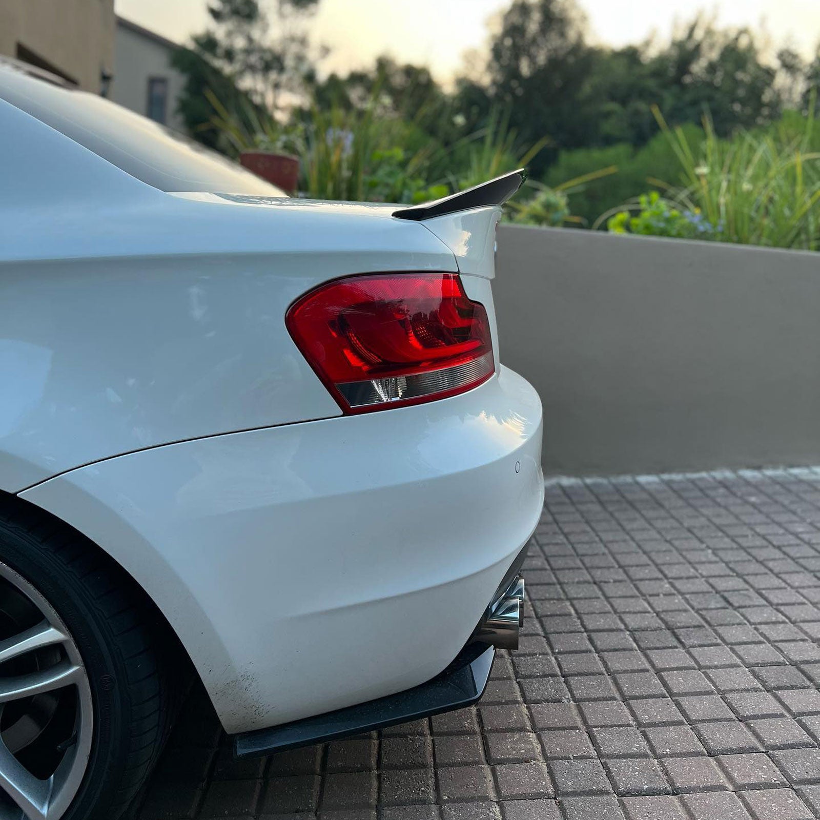 Rear Spoiler For BMW 1 Series E82 128i 135i 2DR COUPE 2008-2013 M4 Style Trunk Wing Gloss Black