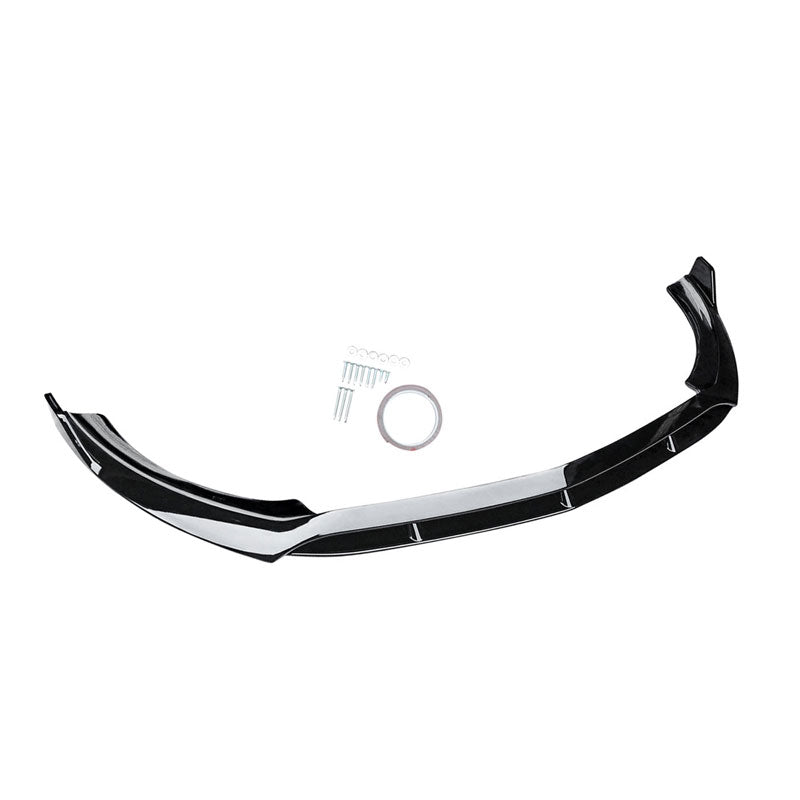 For Mercedes-Benz CLA-Class C118 CLA 250 CLA35 CLA45 2020-2023 Front Bumper Lip Splitter Gloss Black