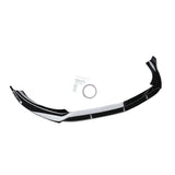 For Mercedes-Benz CLA-Class C118 CLA 250 CLA35 CLA45 2020-2023 Front Bumper Lip Splitter Gloss Black