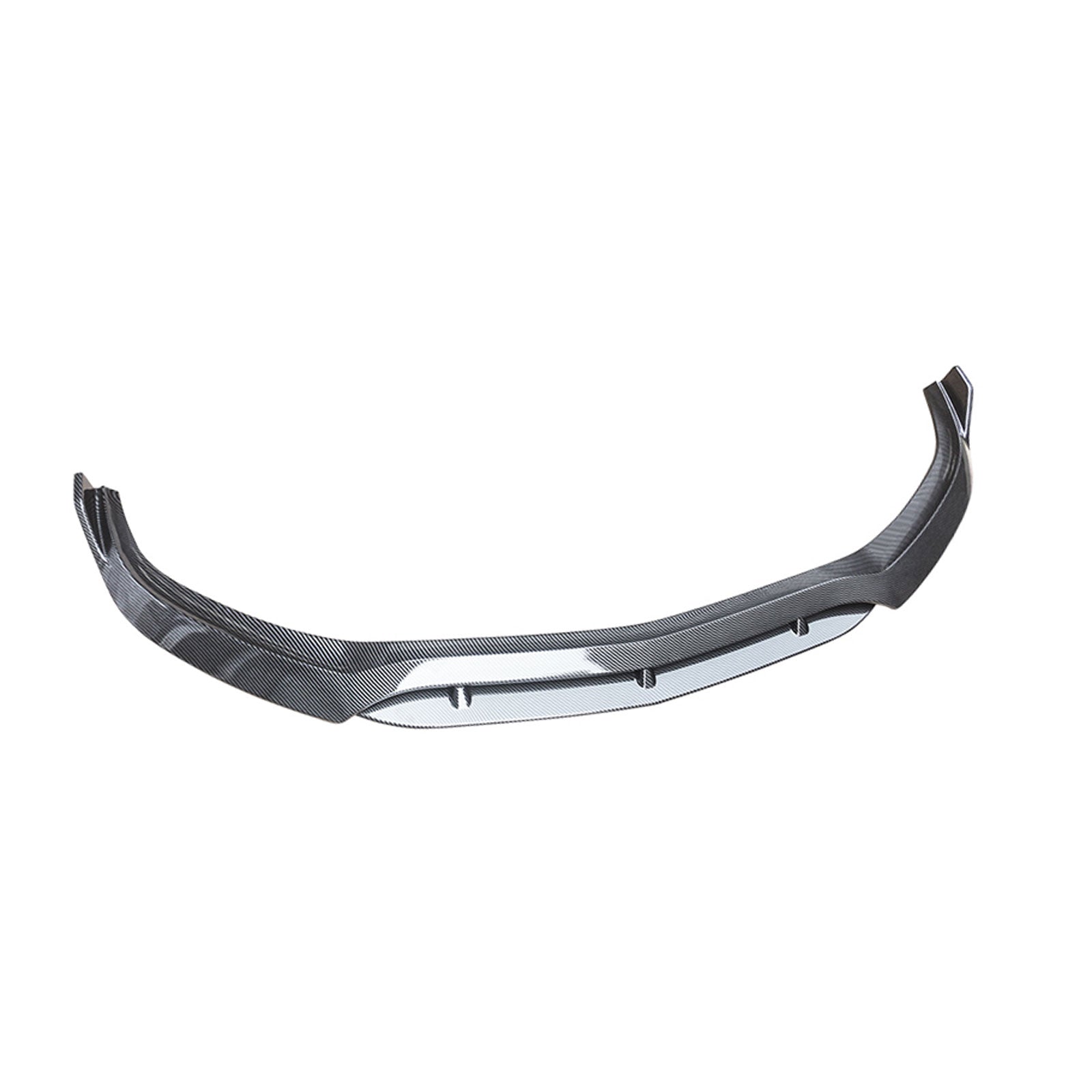 For 2015-2021 Mercedes-AMG C63 C63S B Style Front Bumper Lip Splitter Carbon Fibre Look