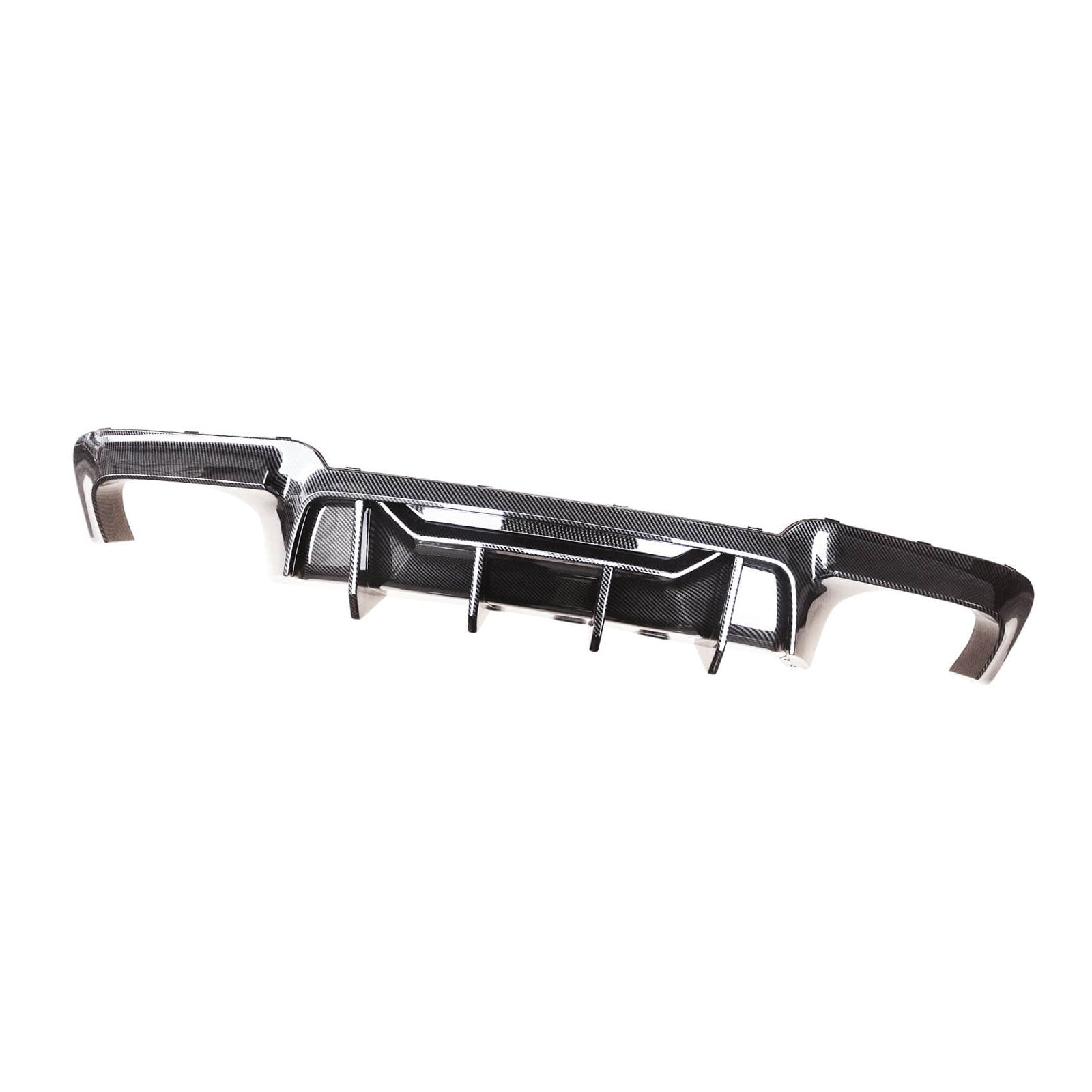 Rear Diffuser For BMW F10 M Sport 2011-2016 F90 M5 Style Rear Bumper Lip Carbon Fibre Look