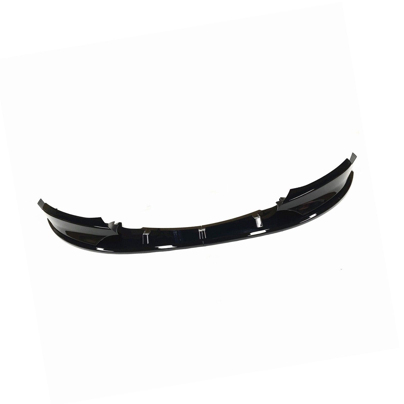 Front Lip For 2007-2013 BMW E82 128i 135i M Sport Front Bumper Lip Splitter Gloss Black
