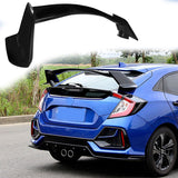 For 2016-2021 Honda Civic Hatchback 5 Door R Style Gloss Black
