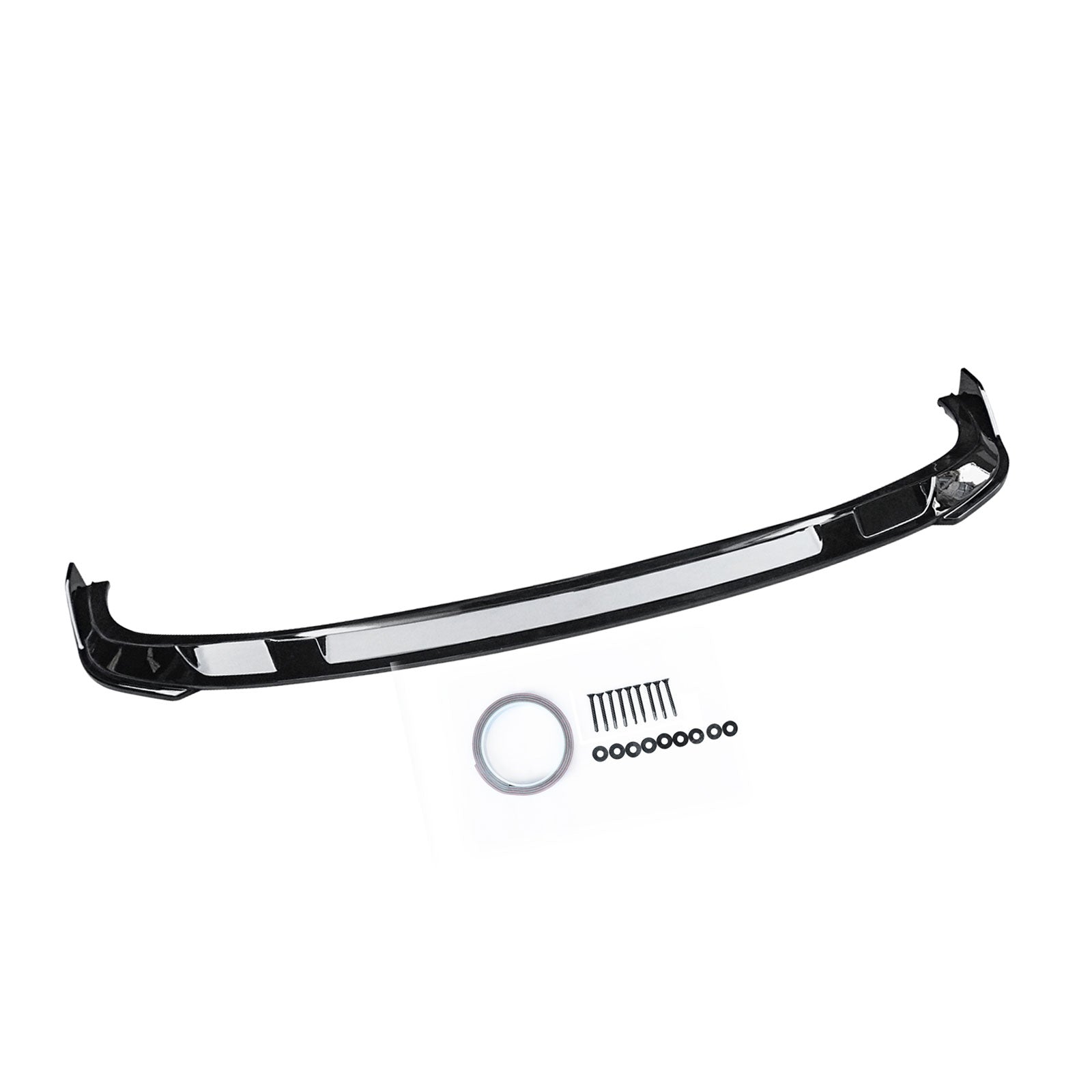 For BMW 2023-2025 3-Series G20 M Sport One Piece Front Bumper Lip Splitter Gloss Black