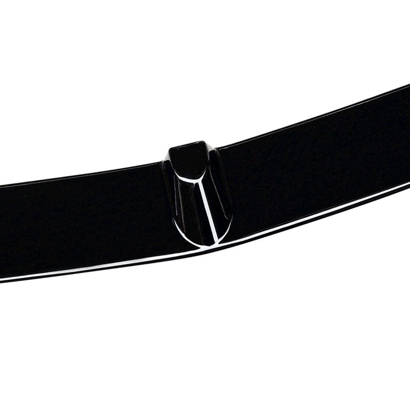 For Mercedes-Benz CLA-Class C118 CLA 250 CLA35 CLA45 2020-2023 Front Bumper Lip Splitter Gloss Black