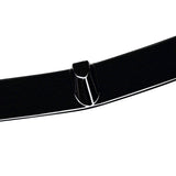 For Mercedes-Benz CLA-Class C118 CLA 250 CLA35 CLA45 2020-2023 Front Bumper Lip Splitter Gloss Black