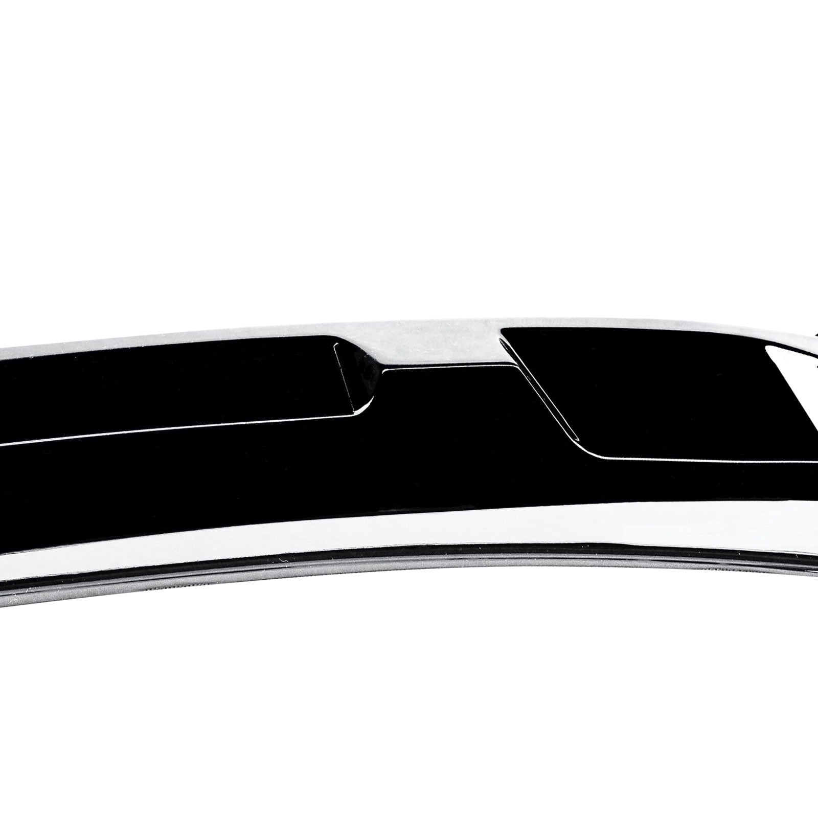 For BMW 2023-2025 3-Series G20 M Sport One Piece Front Bumper Lip Splitter Gloss Black