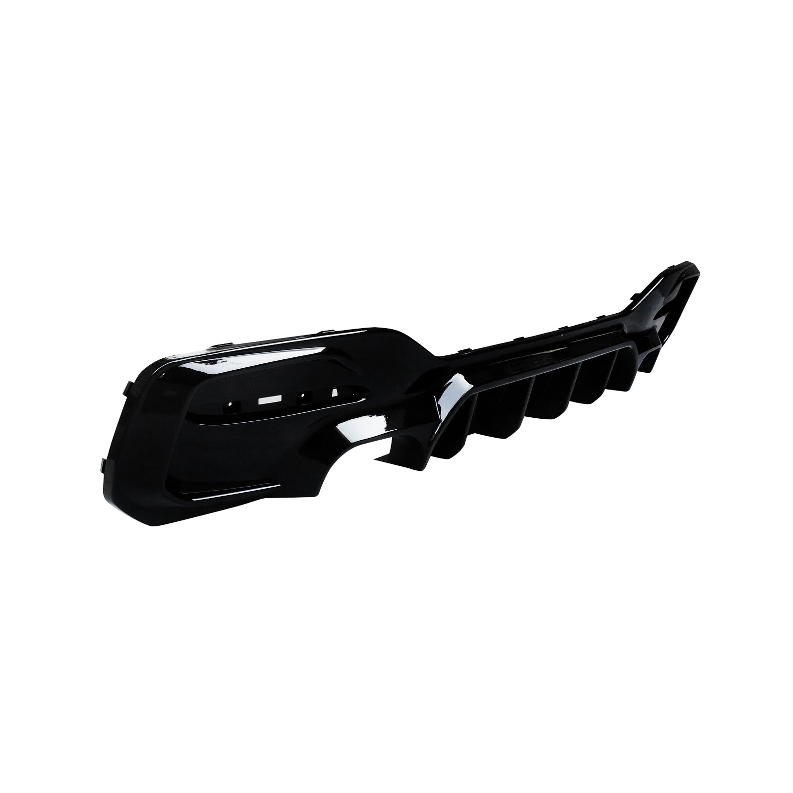 Rear Diffuser for BMW 1 Series F20 F21 M Sport M135 M140 2015-2019 Rear Bumper Lip Gloss Black