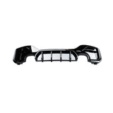 Rear Diffuser for BMW 1 Series F20 F21 M Sport M135 M140 2015-2019 Rear Bumper Lip Gloss Black