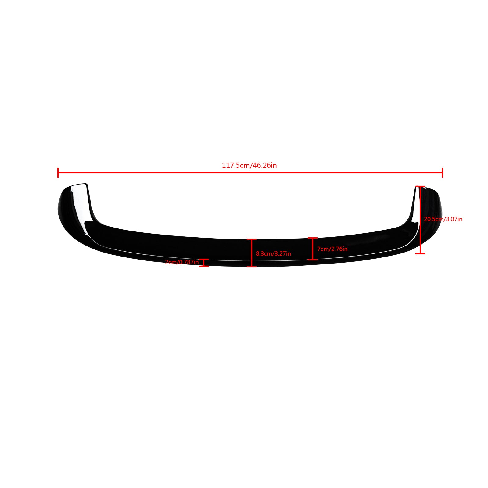 For BMW 1 Series F20 F21 M Performance Rear Roof Spoiler 2011-2019