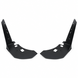 MMO For 2015-2021 Ford Mustang GT500 Style Front Bumper Corner Spoiler Winglet Splitters