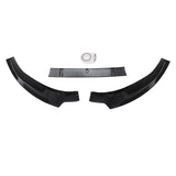 MMO Front Lip For 2020-2022 Audi A4 S4 Front Splitter Lip Lower Bumper 3 Pieces
