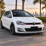 MMO For 2015-2020 VW Golf MK7.5 R GTD GTI TSI TDI Front Bumper Splitter Spoiler Lip Front Lip