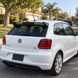 MMO For VW Polo MK5 2009-2018 6R 6C GTI R Oettinger Style Rear Boot Spoiler