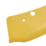 MMO 2X Yellow Bumper Lip Corner Protector Trim For 2015-2024 Dodge Charger SRT Scat Pack