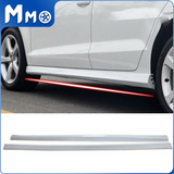 Seitenschweller für 2013–2019 Audi A3 Limousine 4-türige untere Seitenverlängerungslippen 