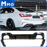 MMO Front Lip For 2020-2022 Audi A4 S4 Front Splitter Lip Lower Bumper 3 Pieces