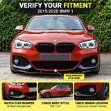 Für BMW 1er F20 F21 2015-2020 M Sport Frontstoßstangenlippe