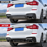 MMO Rear Diffuser For 2018-2021 BMW X3 G01 M40i M-Sport Rear Bumper Lip