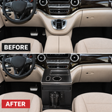 MMO Front Center Console Armrest Storage Box Fit for Mercedes-Benz V-Class V220 V250 V260 W447 2014-2020 Beige Interior Organizer Replacement Without Logo
