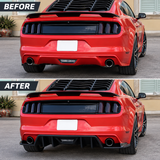 MMO For 2015-2017 Ford Mustang HN Style Rear Bumper Lip Rear Diffuser